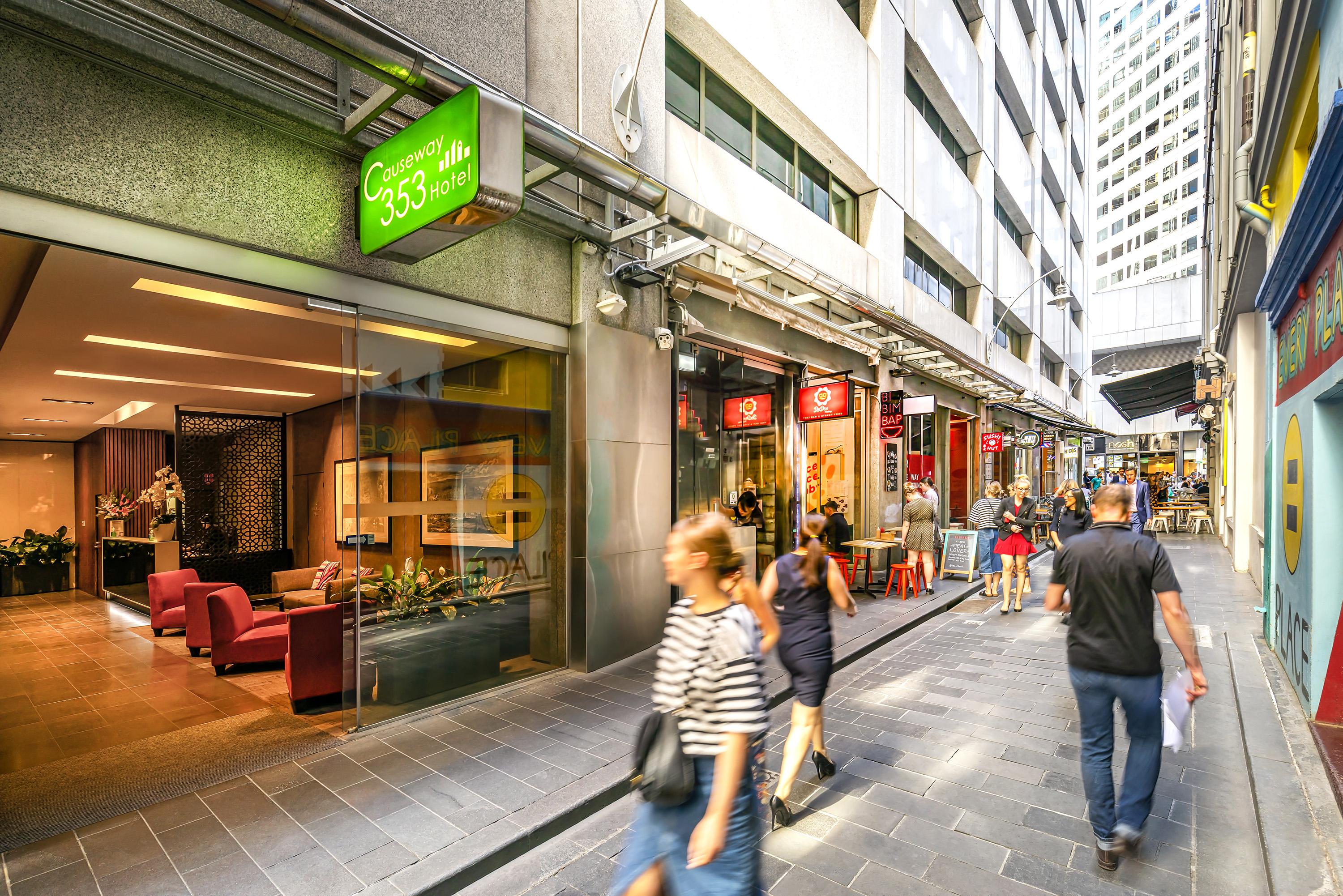 Causeway 353 Hotel Melbourne Kültér fotó