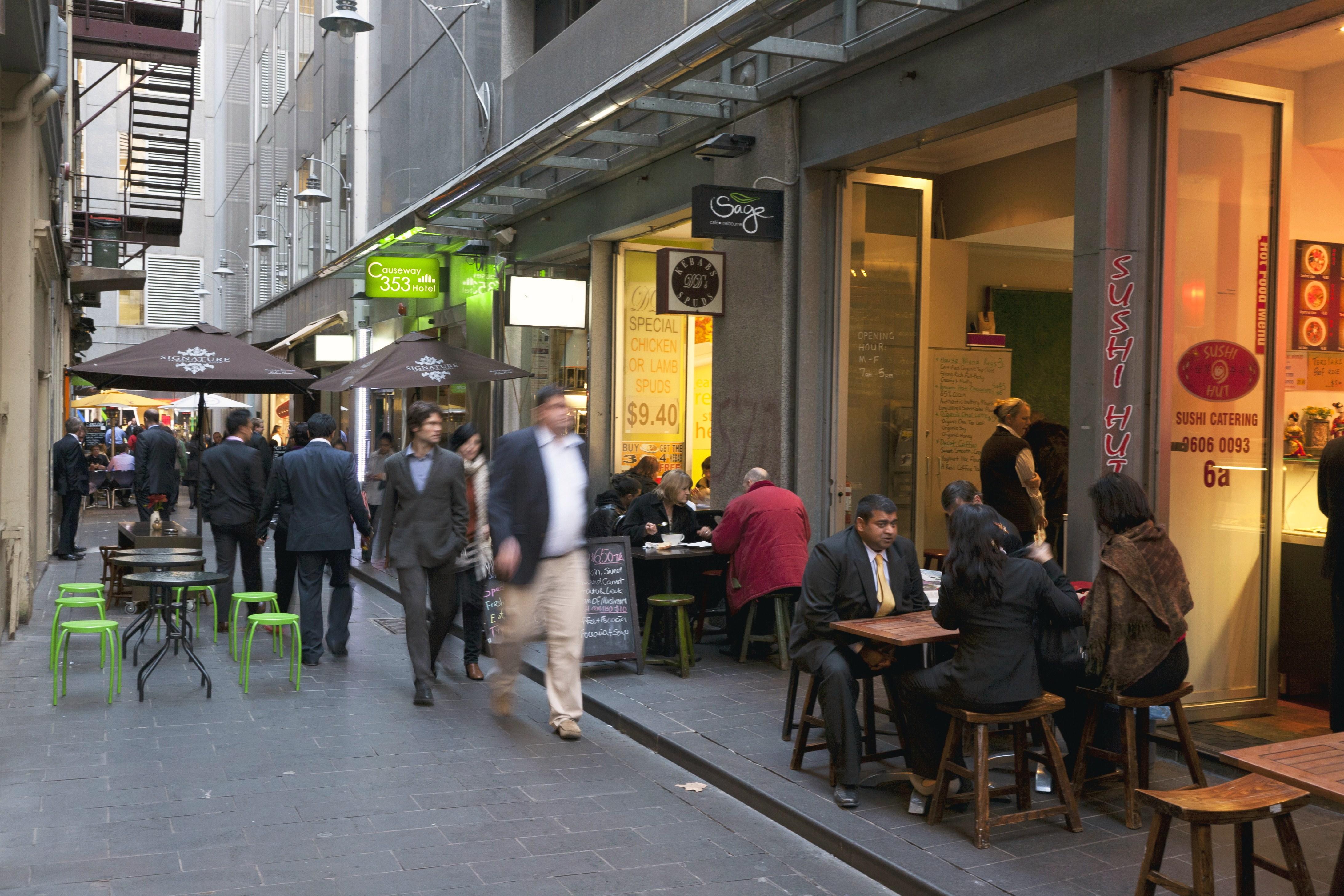 Causeway 353 Hotel Melbourne Kültér fotó